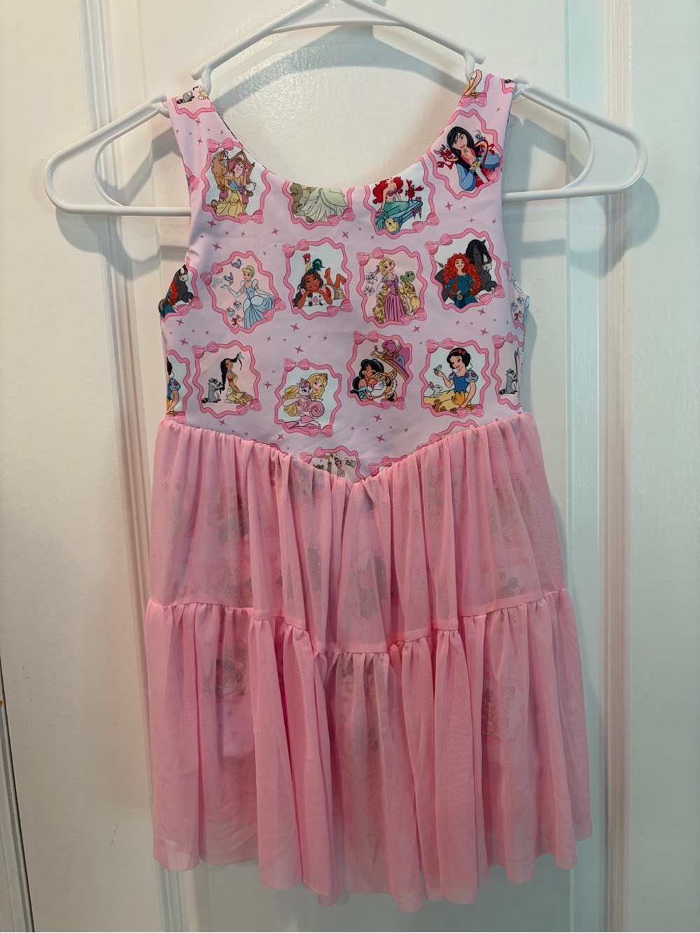 Disney princess athletic tulle dress NEW
